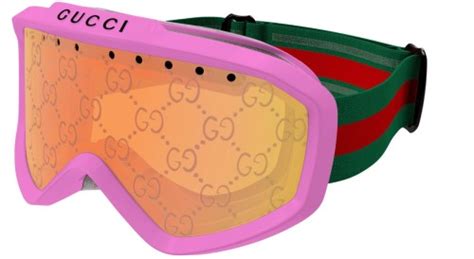 gogle narciarskie gucci|Gucci mirrored goggles.